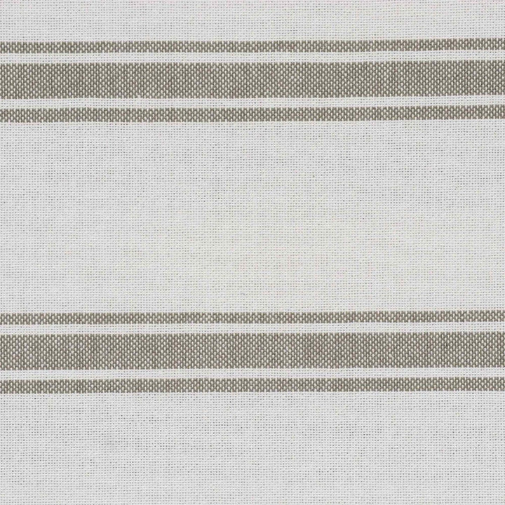 Limoges Stripe Taupe Double Width Fabric