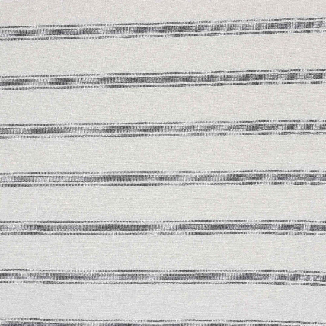 Limoges Stripe Grey Double Width Fabric