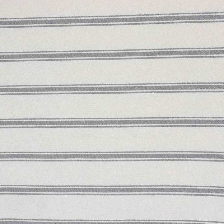 Limoges Stripe Grey Double Width Fabric