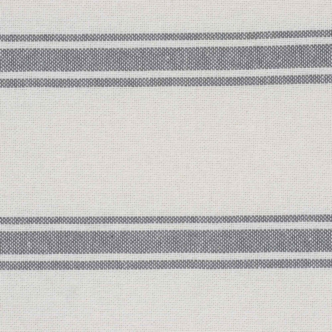 Limoges Stripe Grey Double Width Fabric