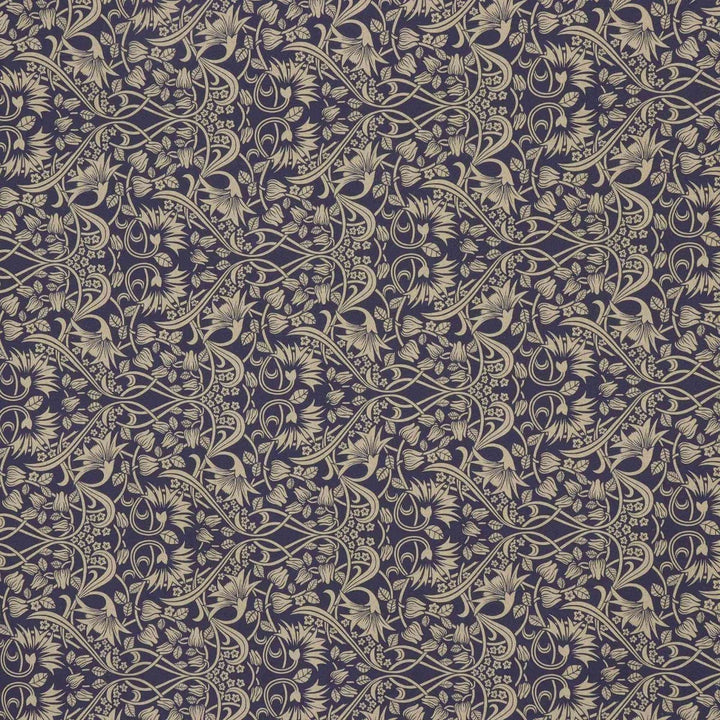 Morris Garden Navy Double Width Fabric