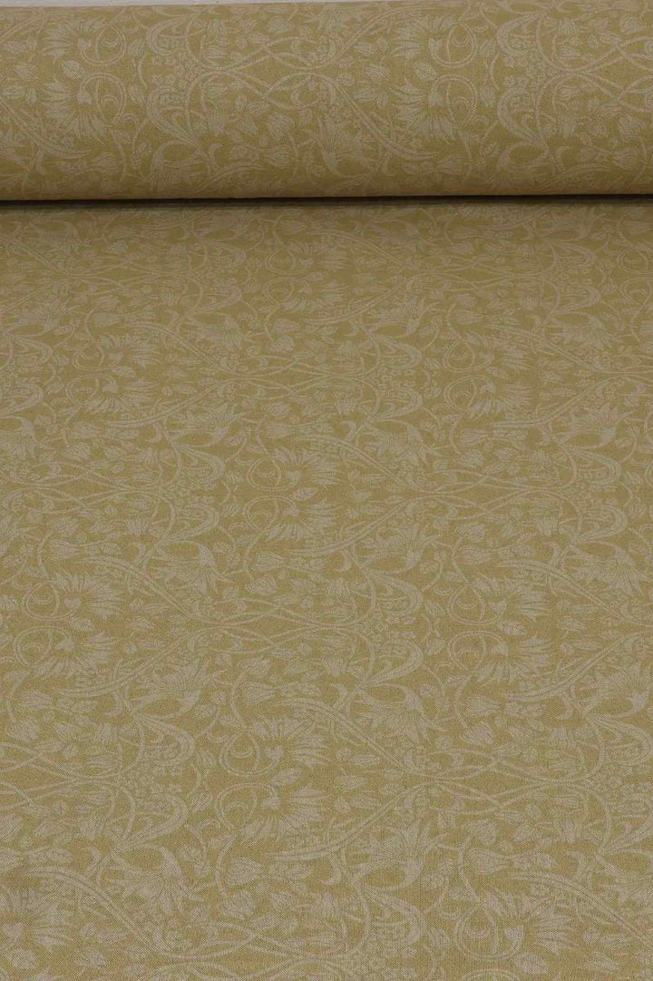 Morris Garden Yellow Double Width Fabric