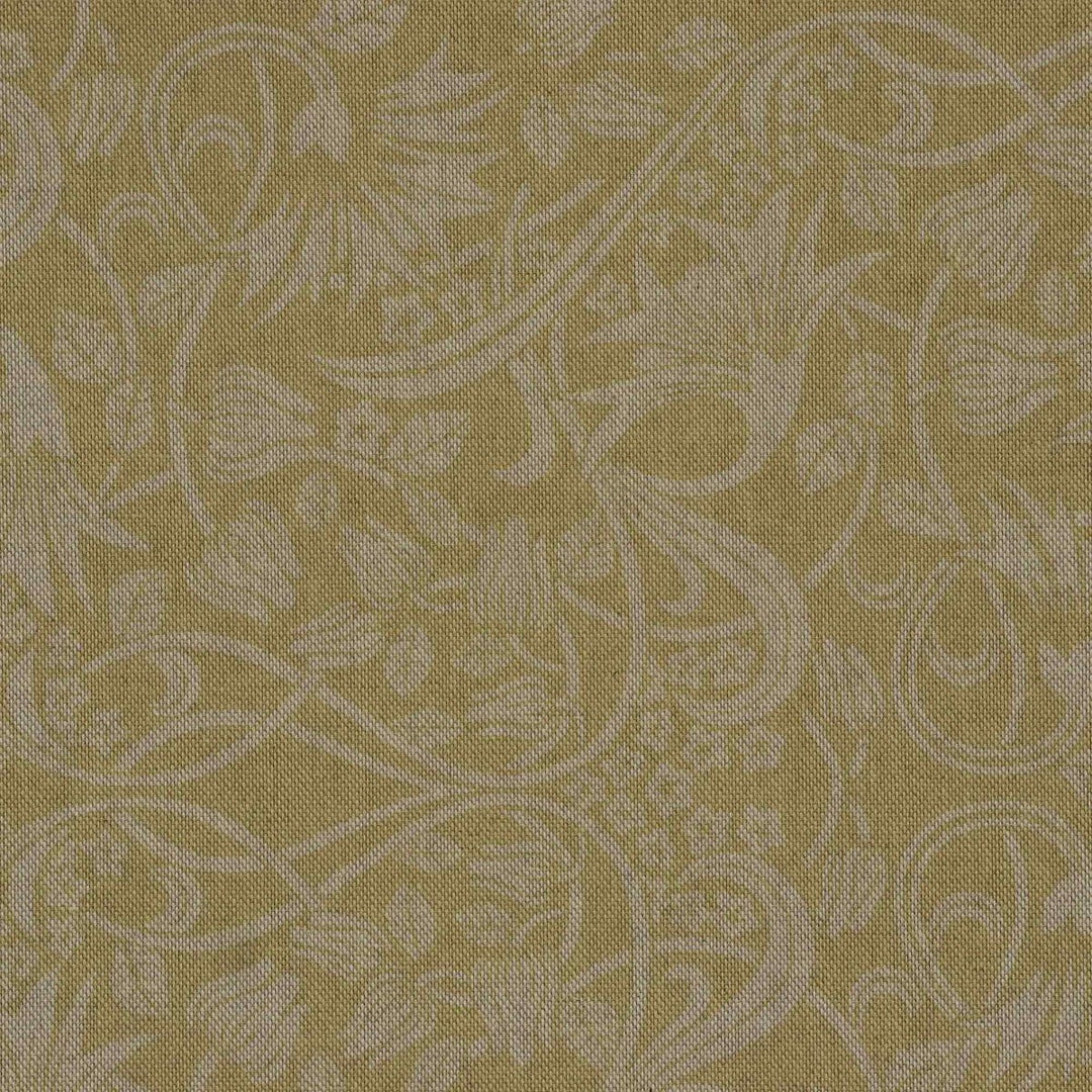 Morris Garden Yellow Double Width Fabric