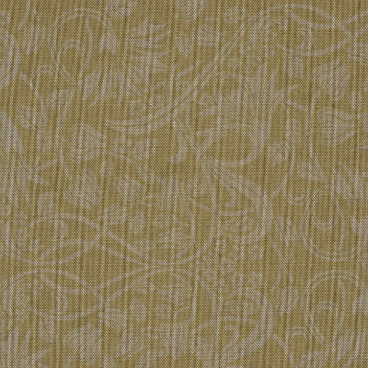 Morris Garden Yellow Double Width Fabric