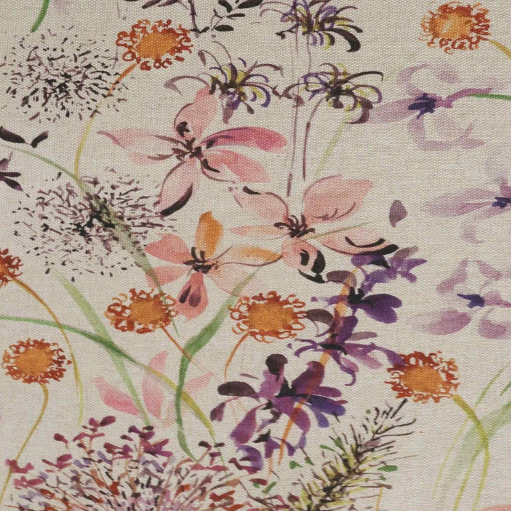 The Meadow in Pink Double Width Fabric