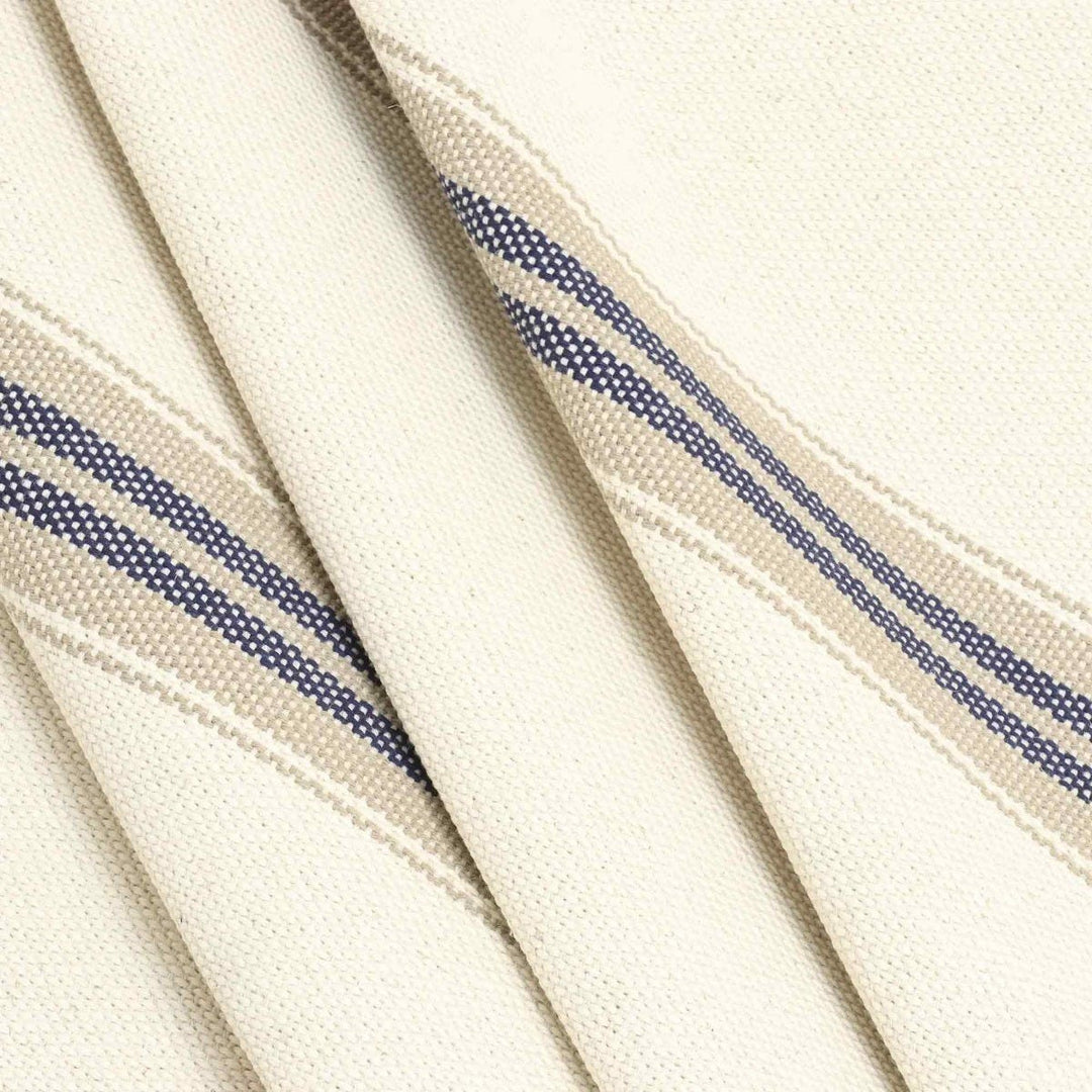 Imperial Stripe Navy Fabric