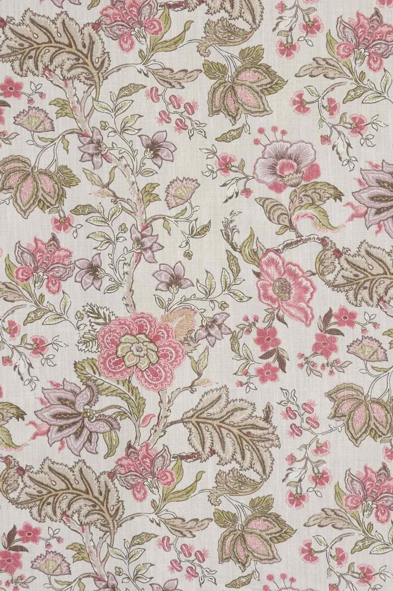 Jacobean Mulberry Fabric