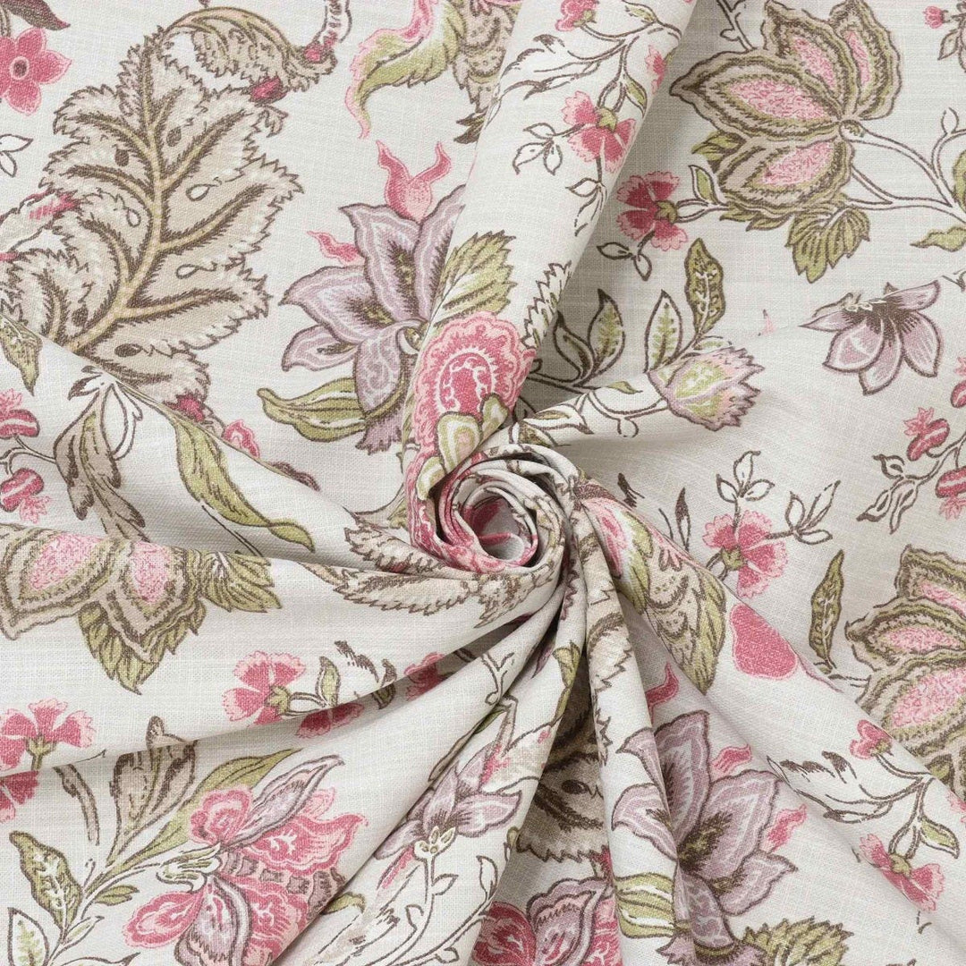 Jacobean Mulberry Fabric