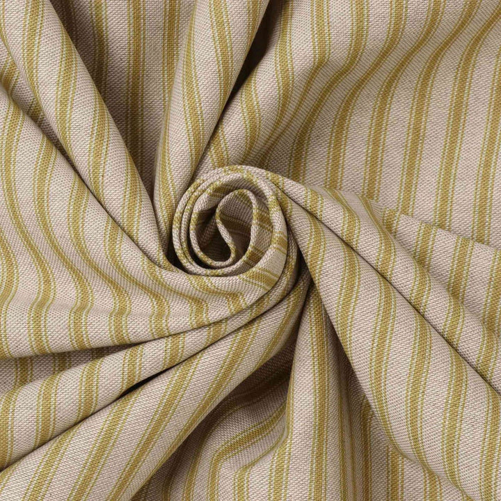 Deck Stripe Yellow Double Width Fabric