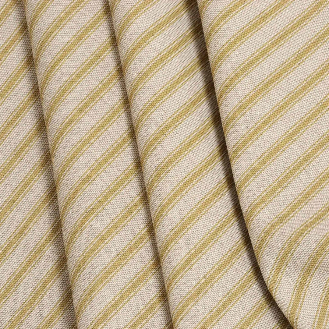 Deck Stripe Yellow Double Width Fabric