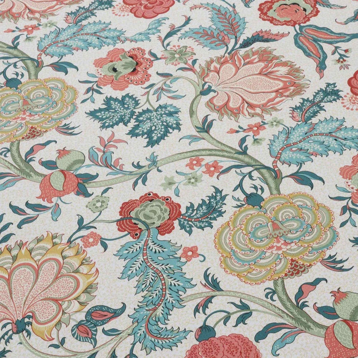 Cara Floral Ivory Fabric