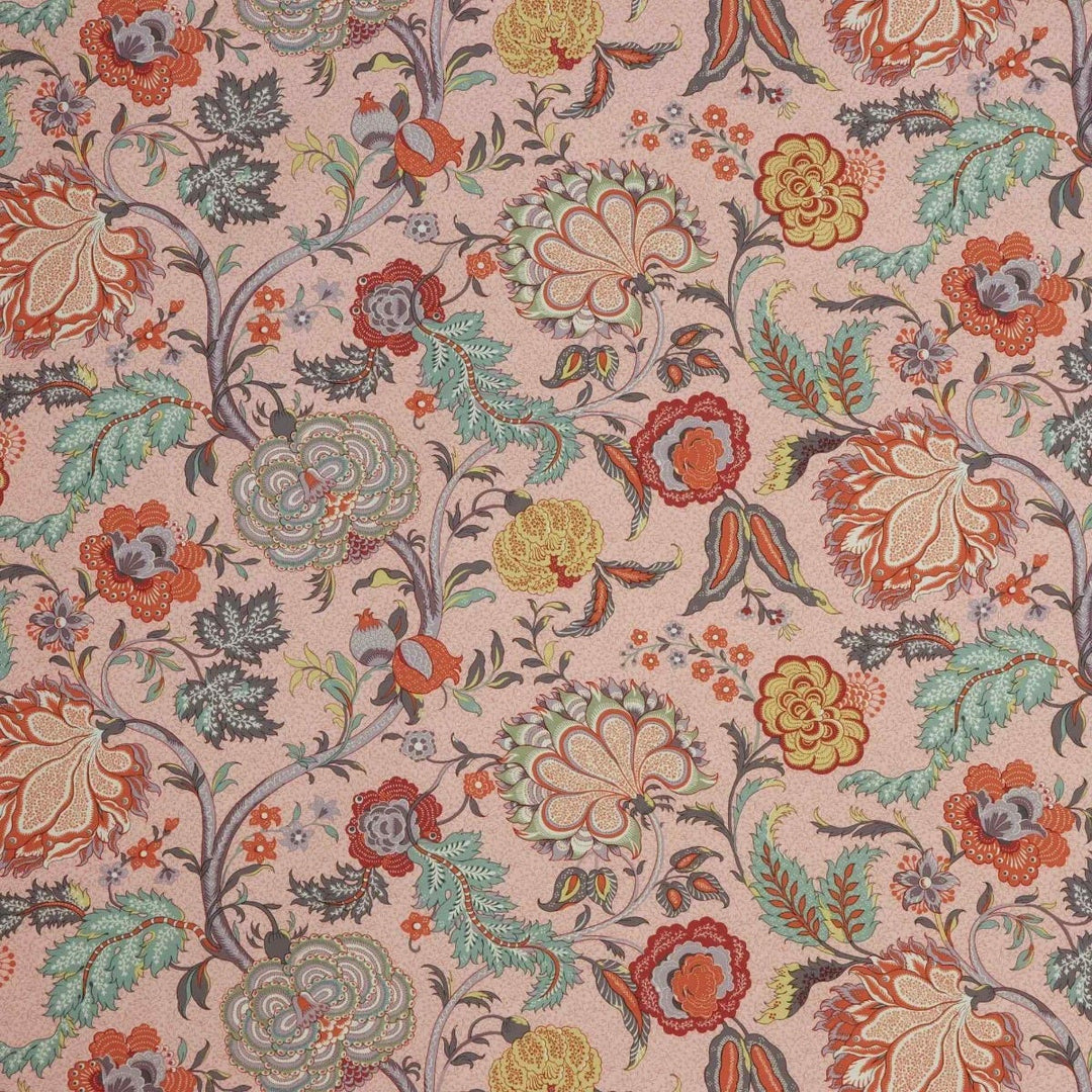 Cara Floral Pink Fabric