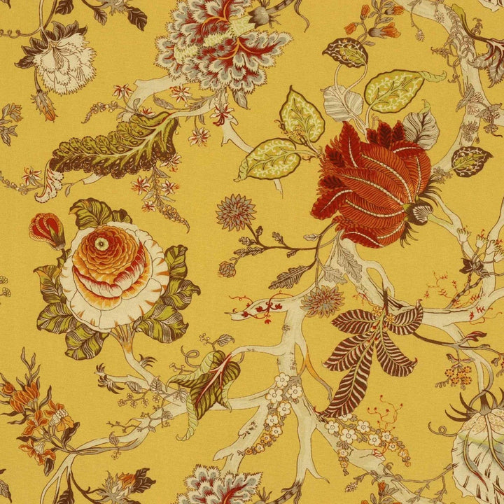 Bukhara Floral Honey Double Width Fabric