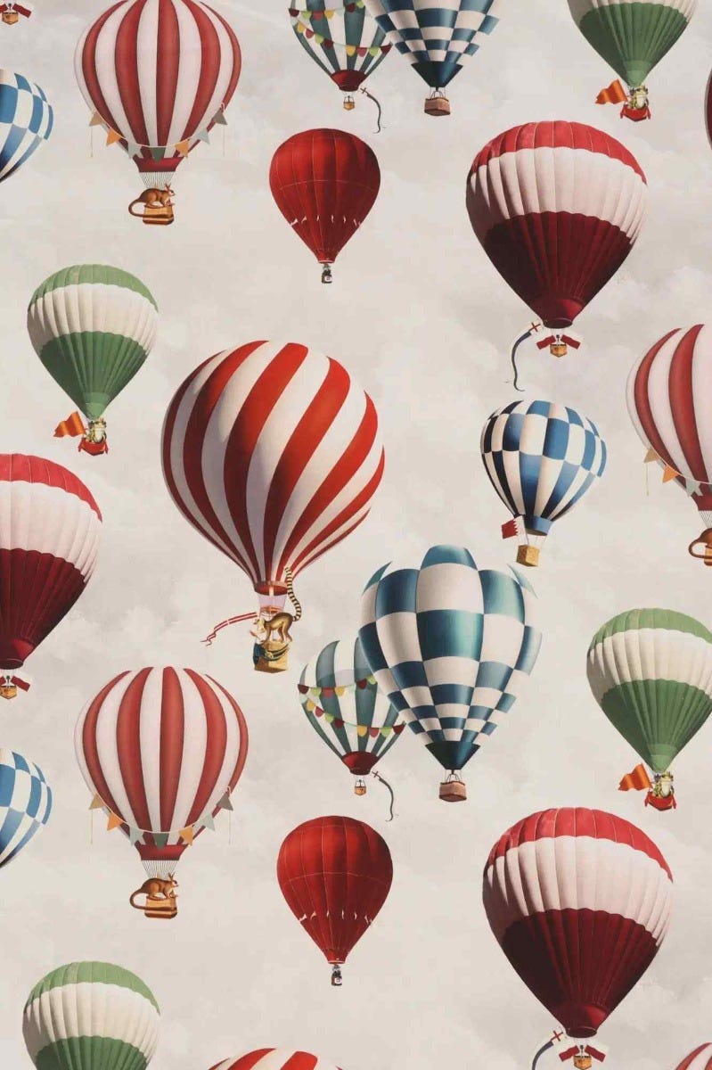 Balloon Fiesta Multi Fabric