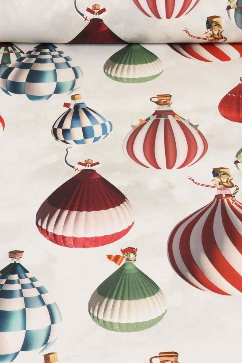 Balloon Fiesta Multi Fabric