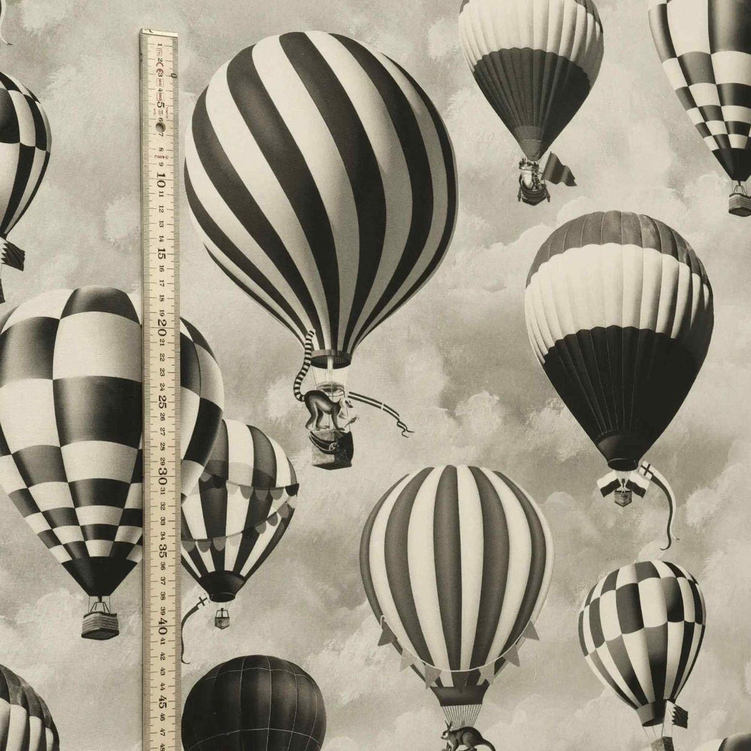 Balloon Fiesta Monochrome Fabric