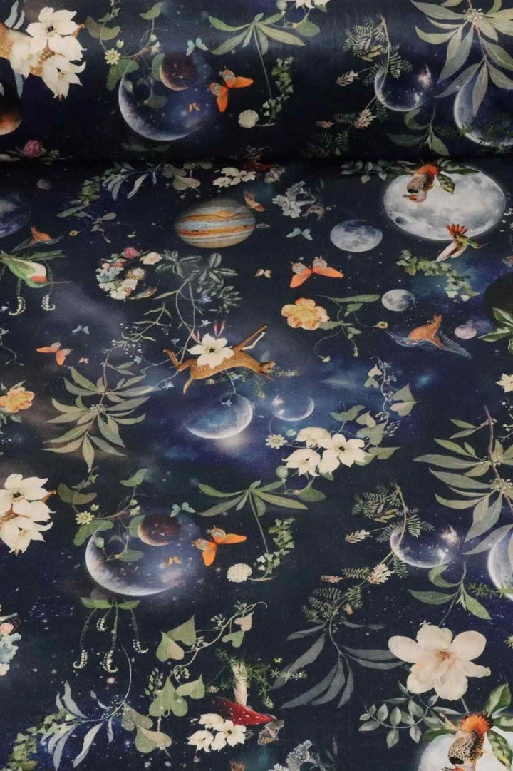 Fantasy Universe Velvet Fabric