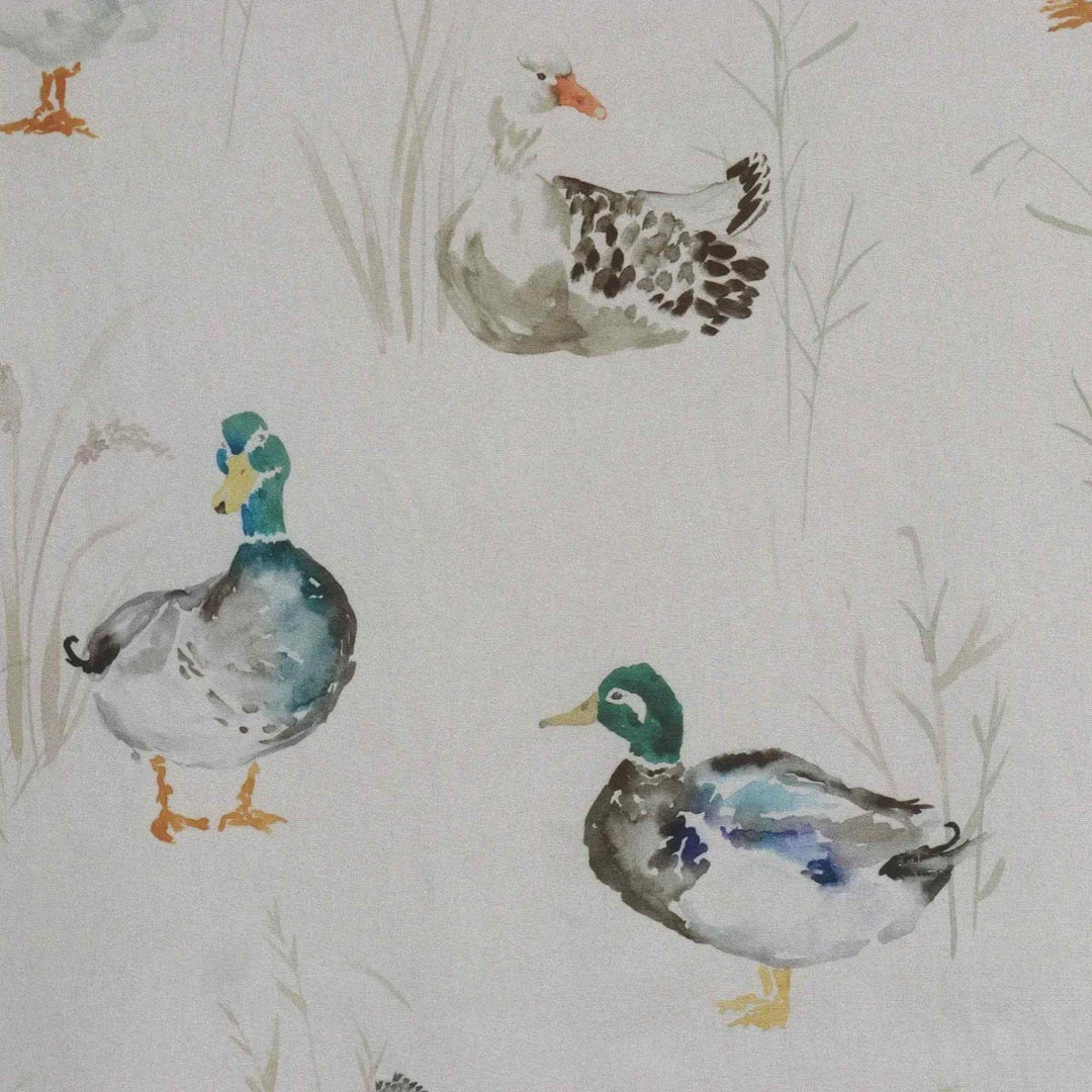 Voyage Paddling Ducks Large Linen Fabric