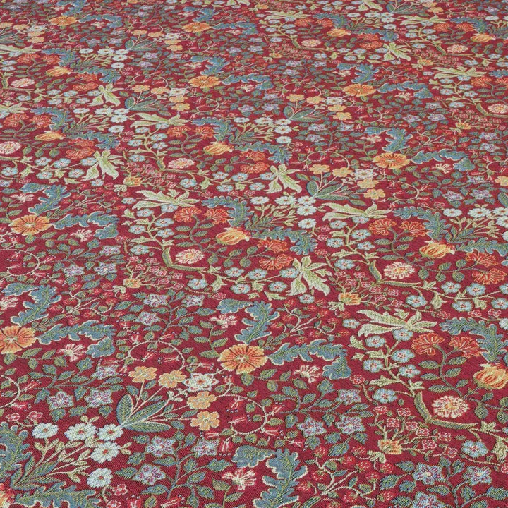 Barrington Morris Tapestry Claret Fabric