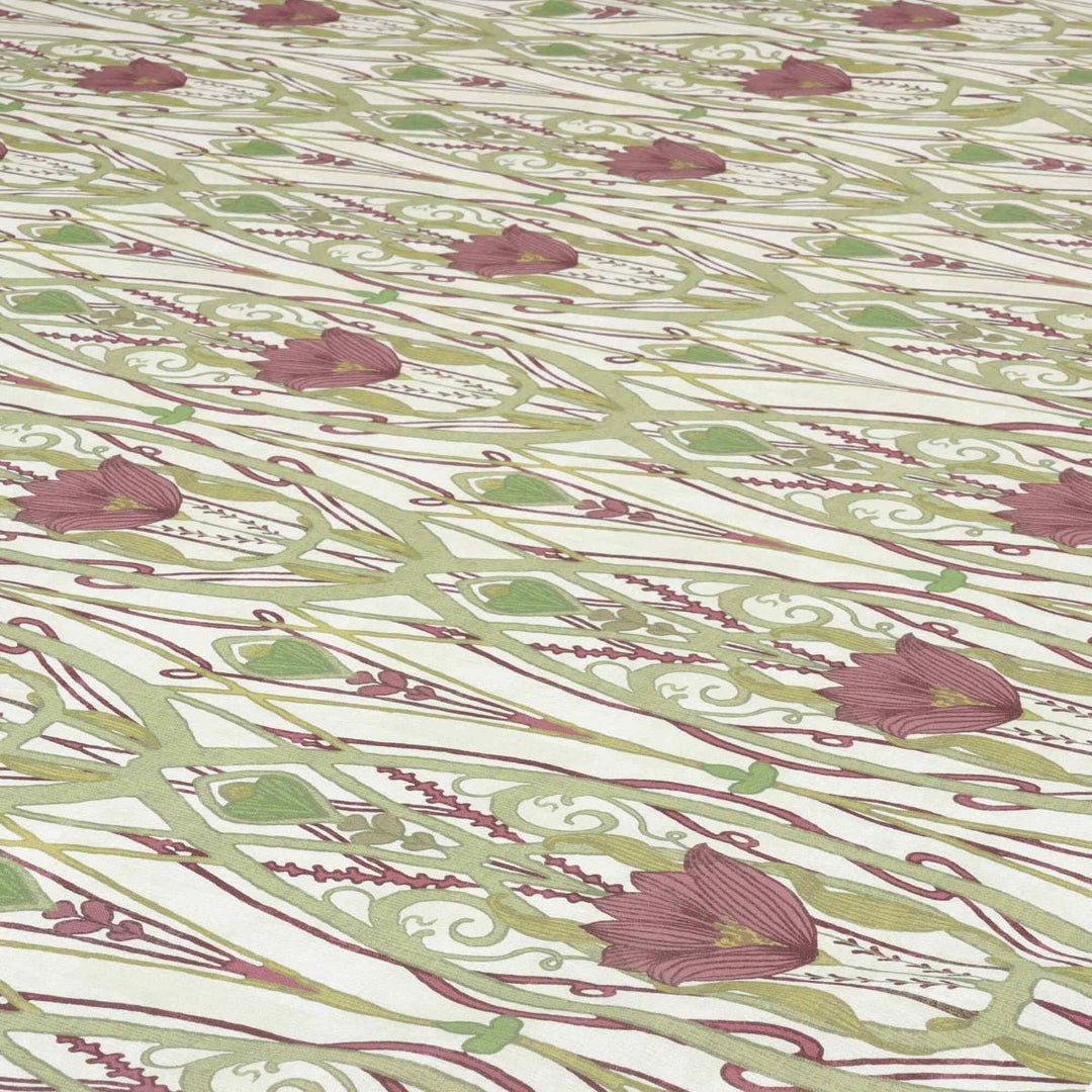 Jubilee Winter on Cream Double Width Fabric