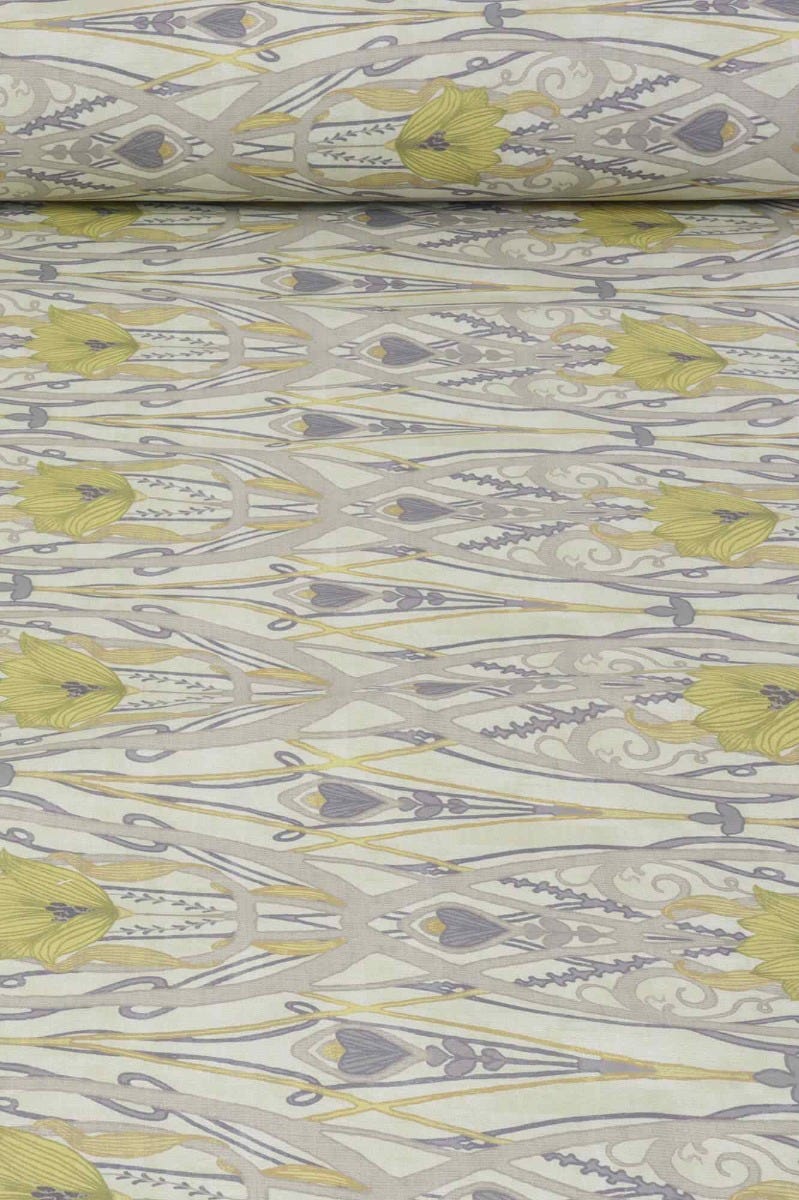 Jubilee Summer on Cream Double Width Fabric