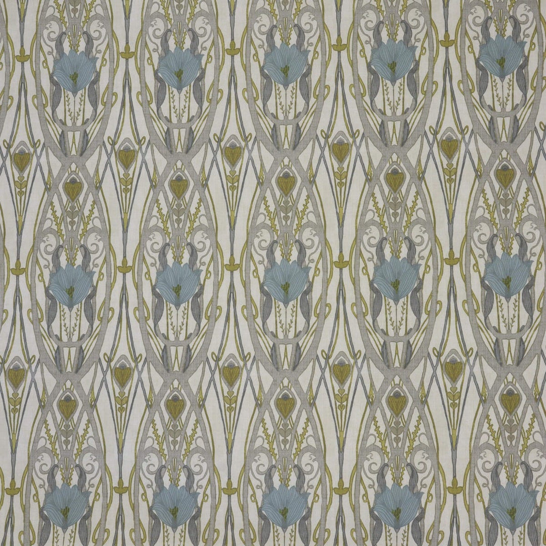 Jubilee Spring on Cream Double Width Fabric