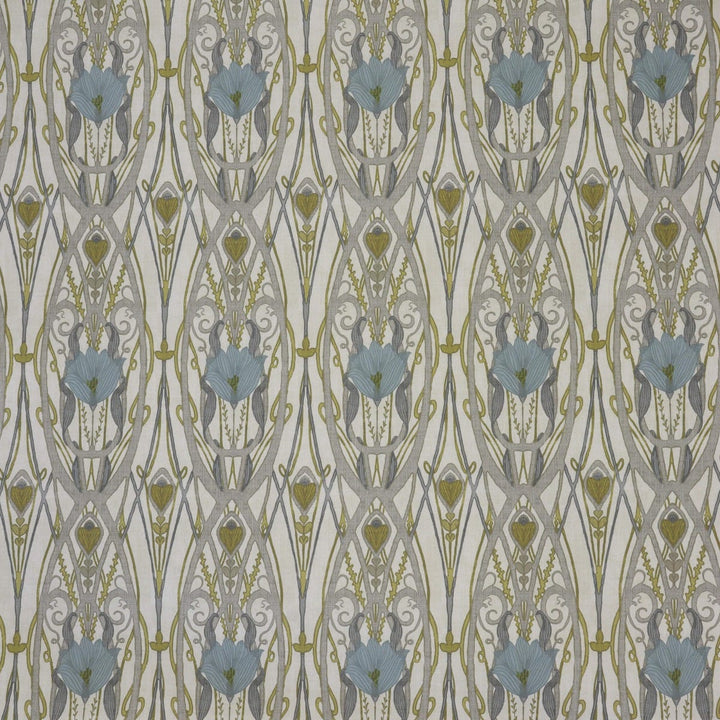 Jubilee Spring on Cream Double Width Fabric