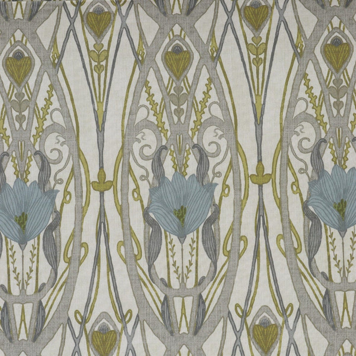 Jubilee Spring on Cream Double Width Fabric