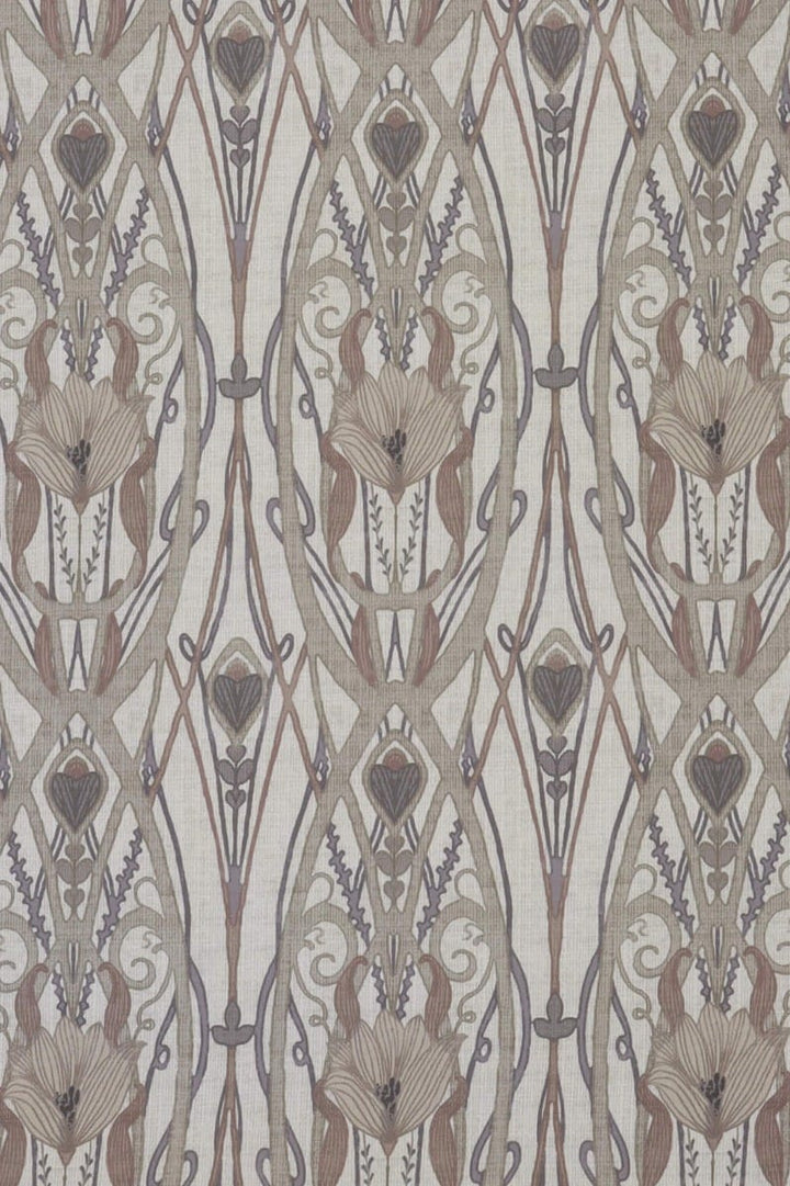 Jubilee Autumn on Cream Double Width Fabric