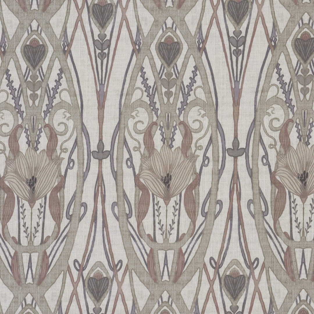 Jubilee Autumn on Cream Double Width Fabric