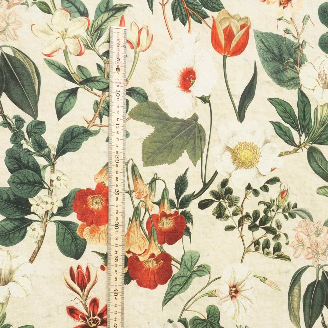 Botany Floral Cream Fabric