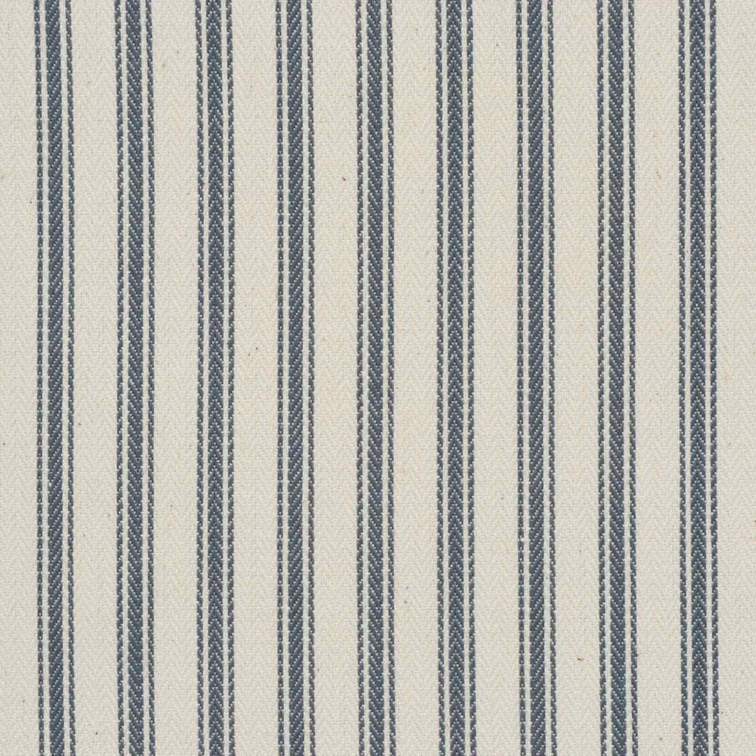 Kent Ticking Stripe Teal Fabric