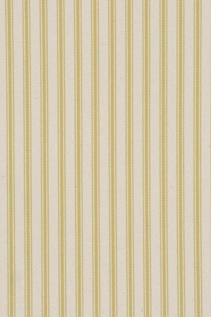 Kent Ticking Stripe Ochre Fabric