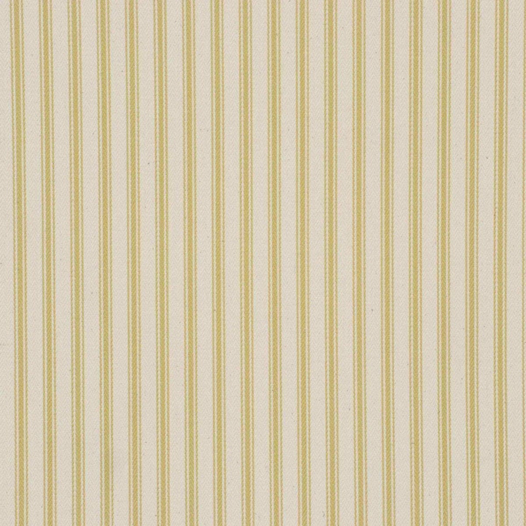 Kent Ticking Stripe Ochre Fabric