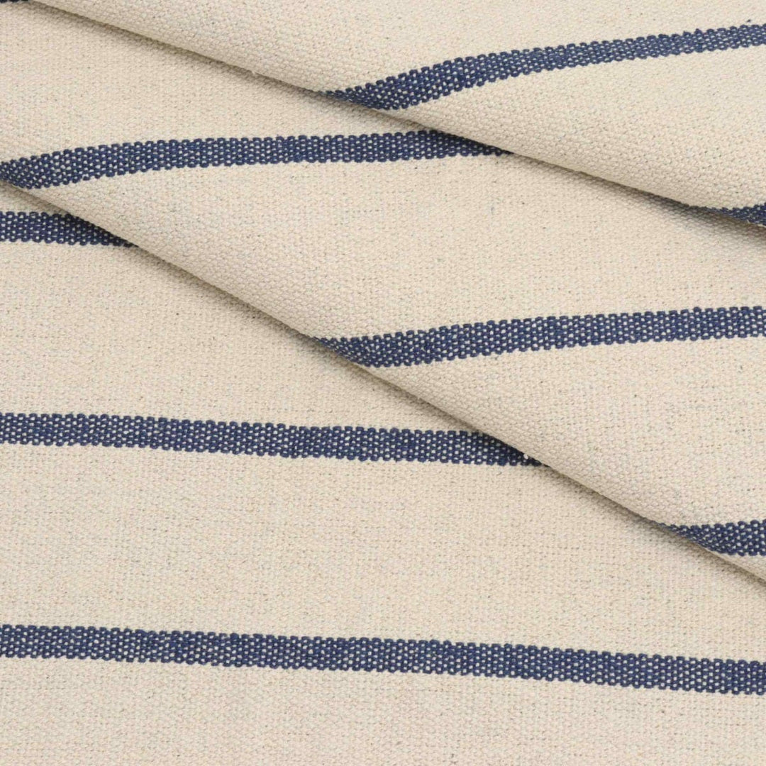 Austin Deck Stripe Navy Fabric