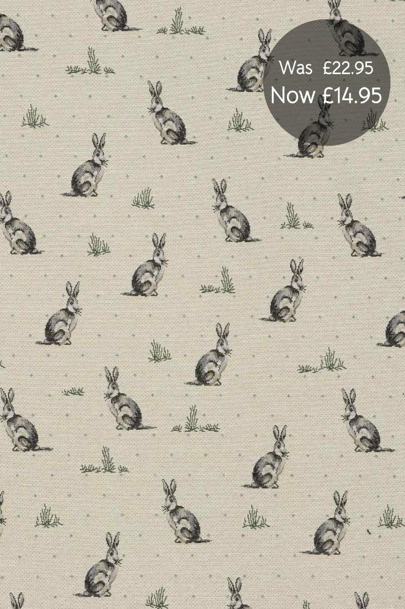 Bunny Meadow Tapestry Fabric