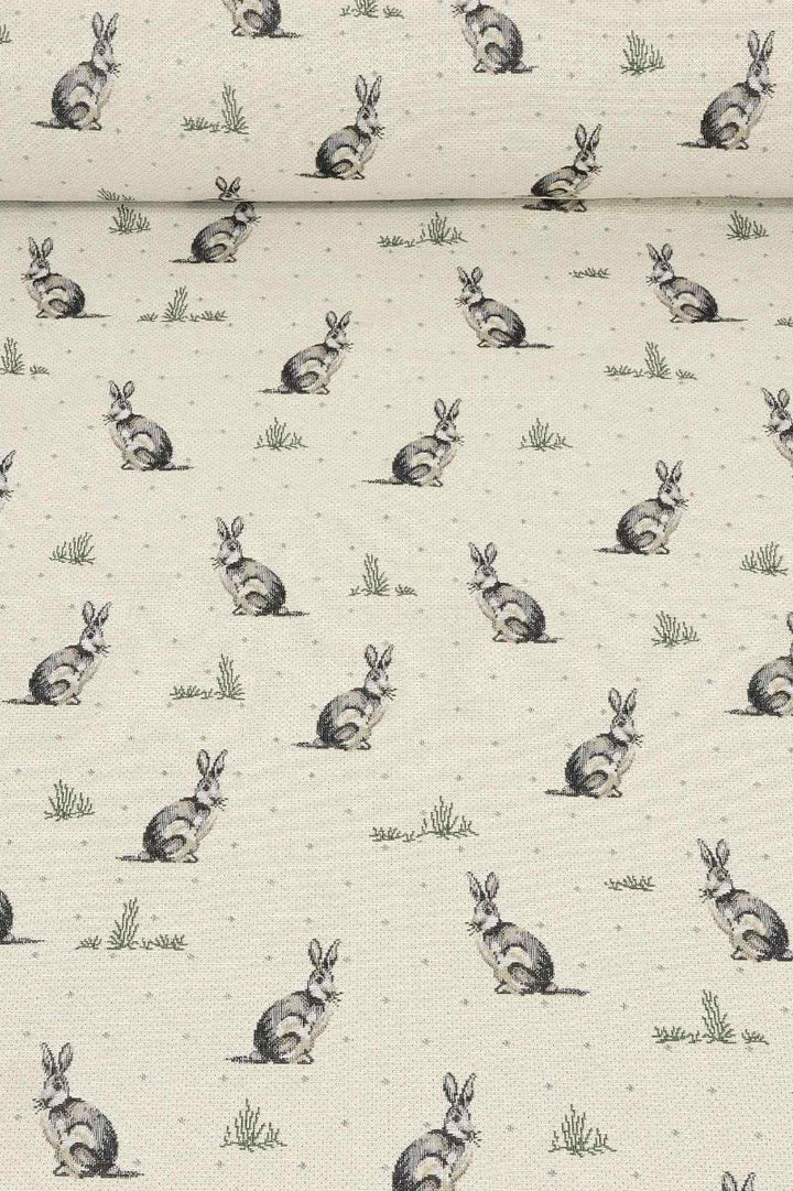 Bunny Meadow Tapestry Fabric