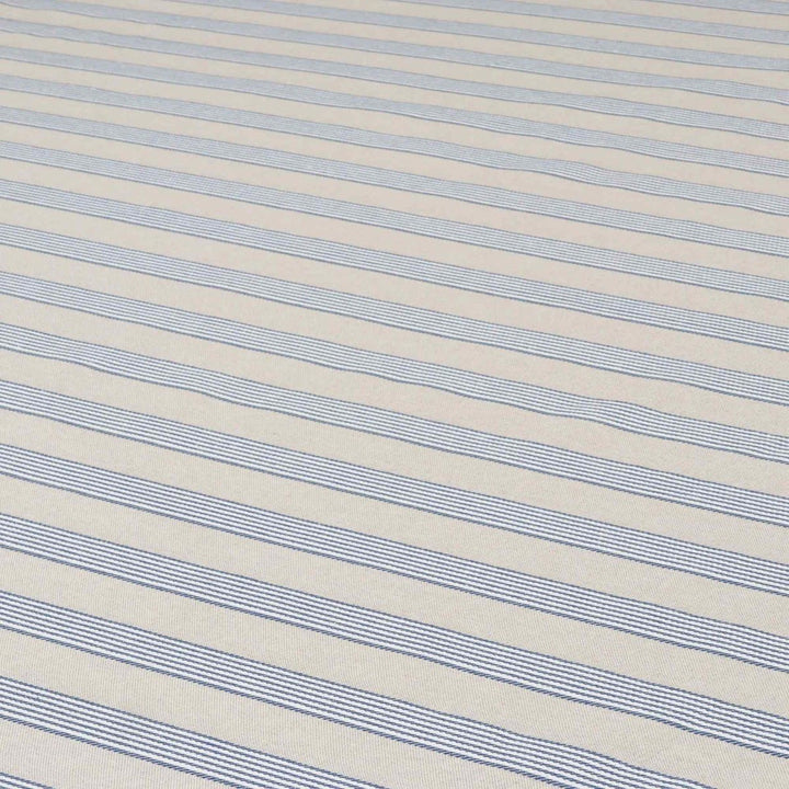 Dartmouth Stripe Blue Double Width Fabric