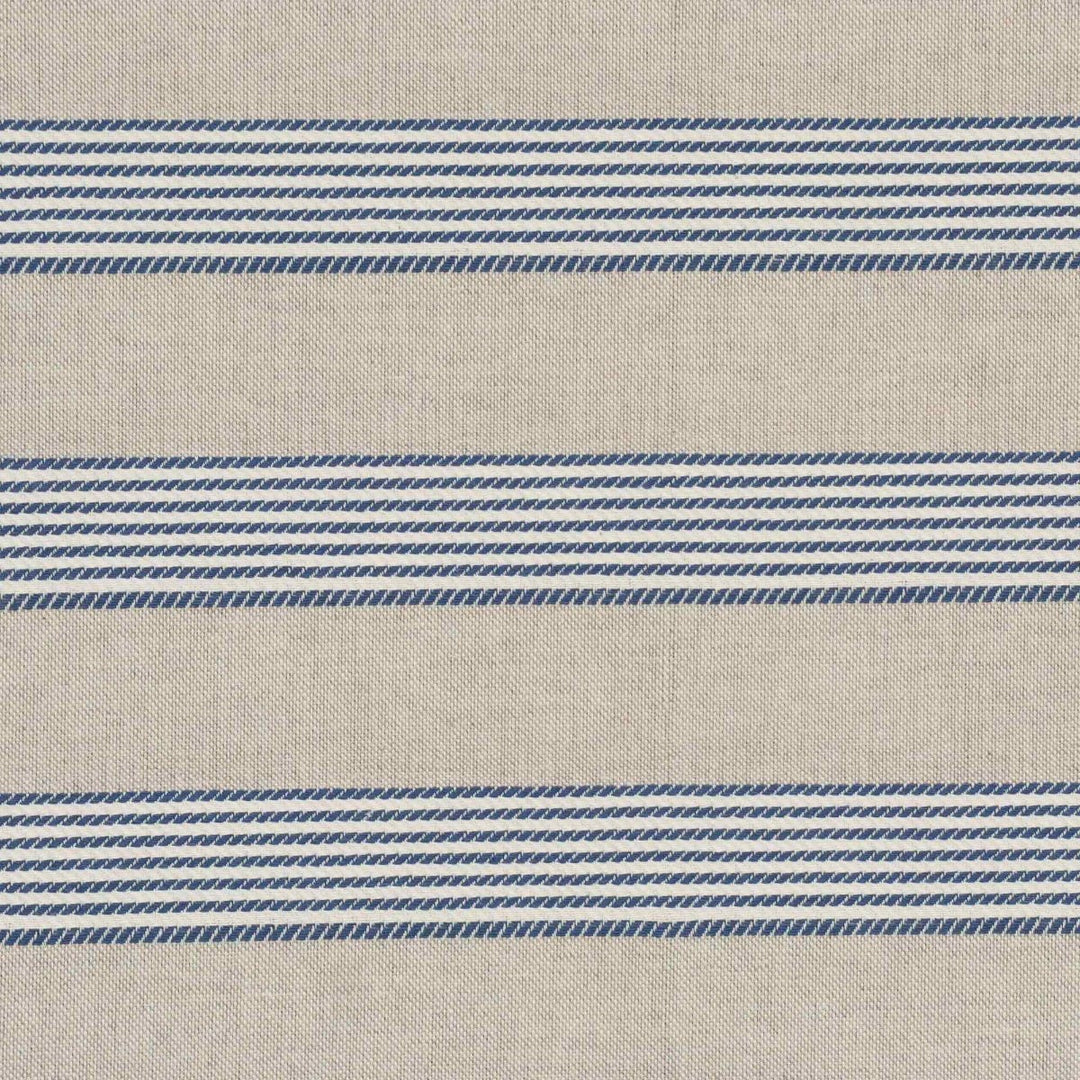 Dartmouth Stripe Blue Double Width Fabric