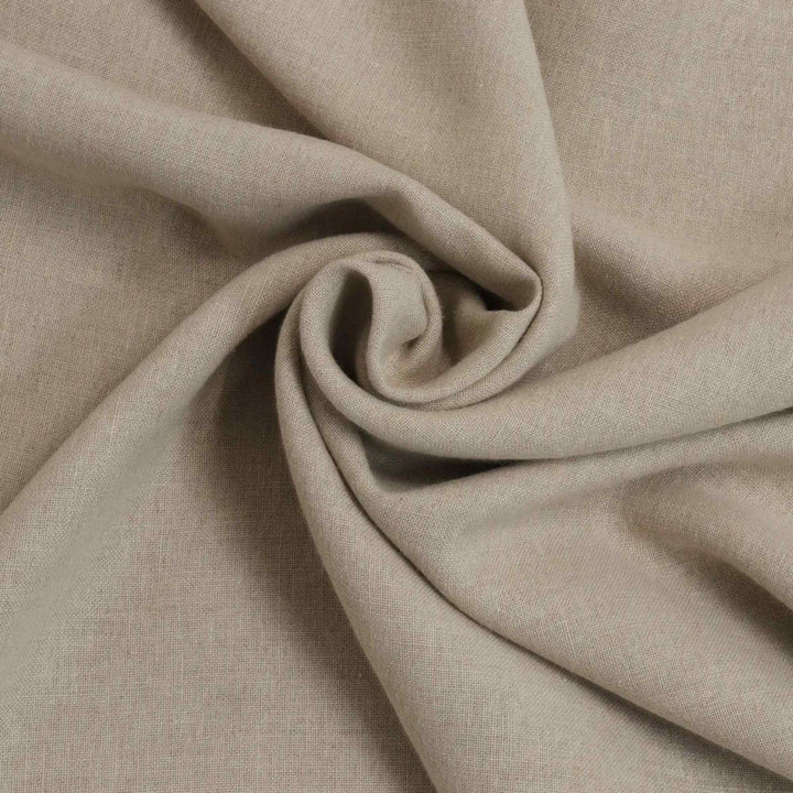 Madrid Natural Linen Double Width Fabric