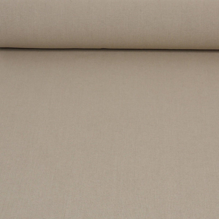 Madrid Natural Linen Double Width Fabric