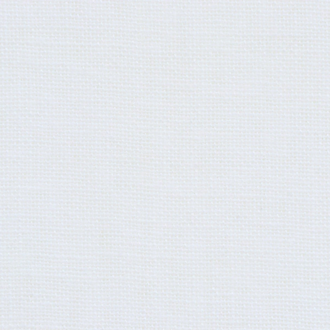 Madrid Bleached White Linen Double Width Fabric