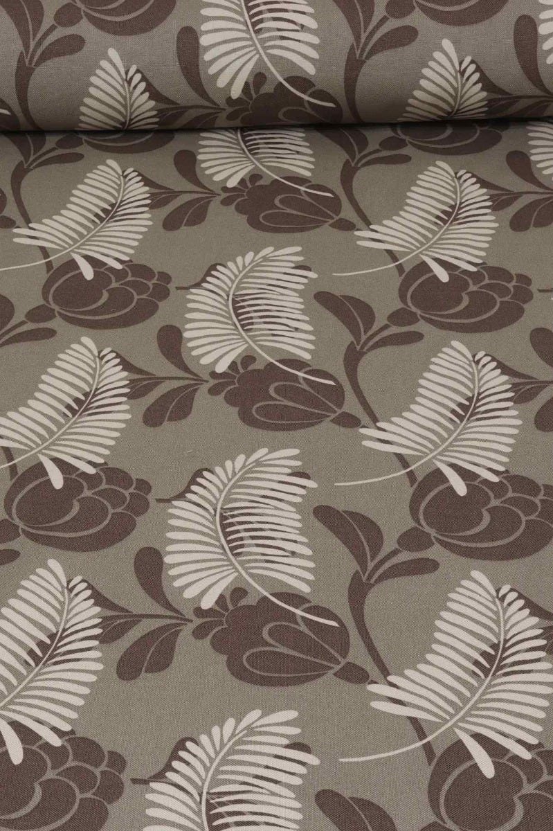 Clearance Warwick Viva Cocoa Fabric