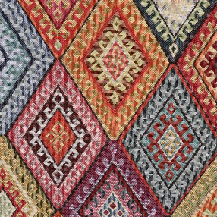 Persian Empire Multi Kilim Tapestry Fabric