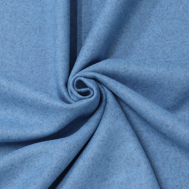 Glamorgan Light Aqua 100% Wool Fabric