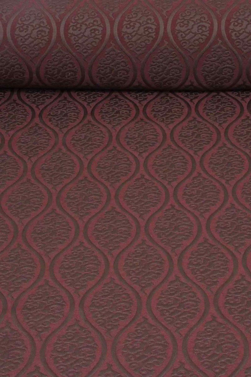 Linwood Gemini Claret Fabric