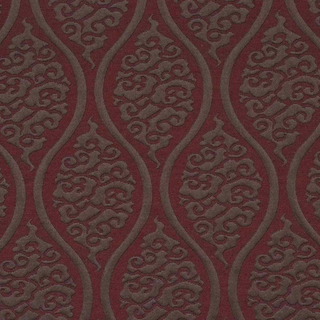 Linwood Gemini Claret Fabric