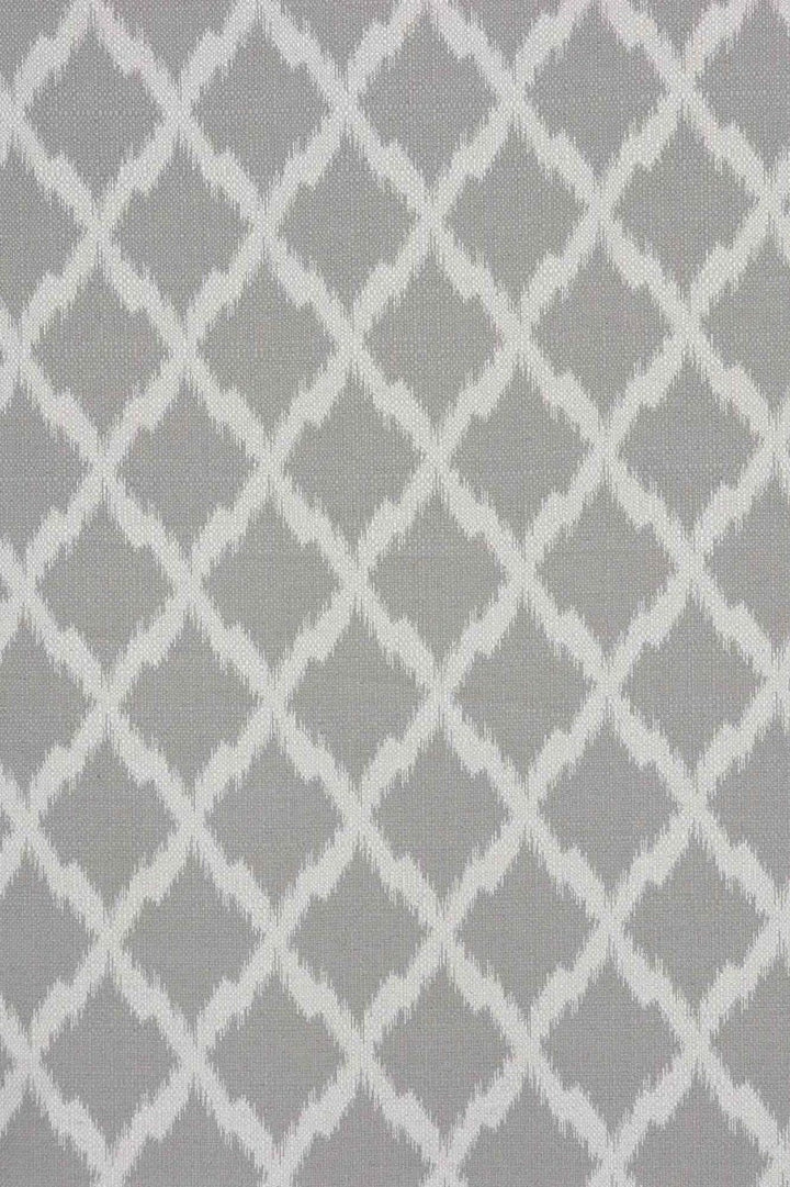 Belle Ikat Sapphire Grey Fabric