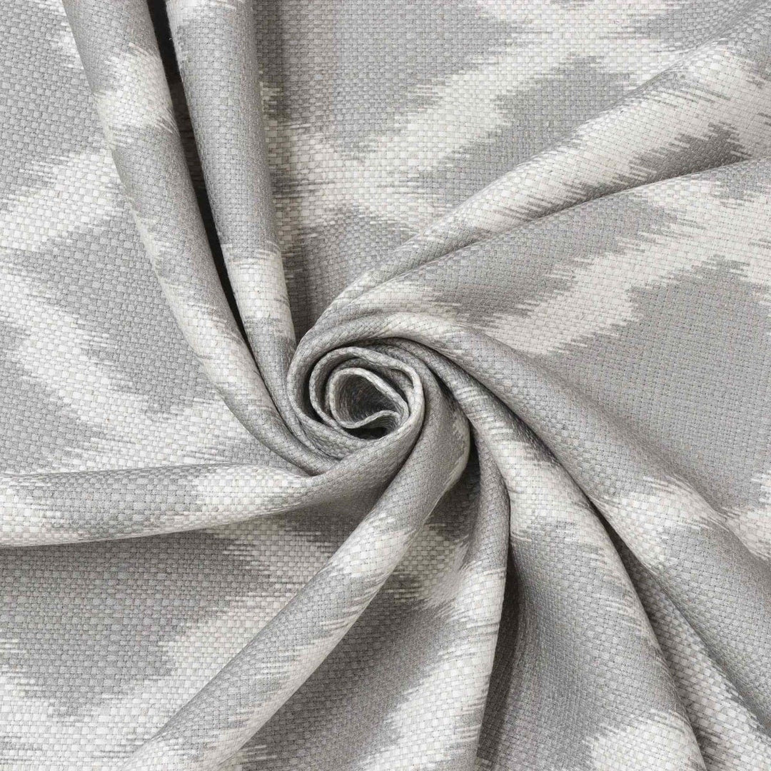Belle Ikat Grey Fabric