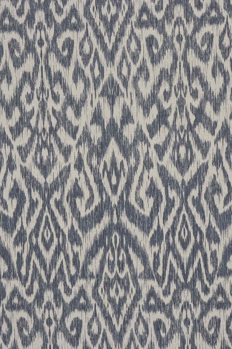 Bohemian Ikat Indigo Fabric